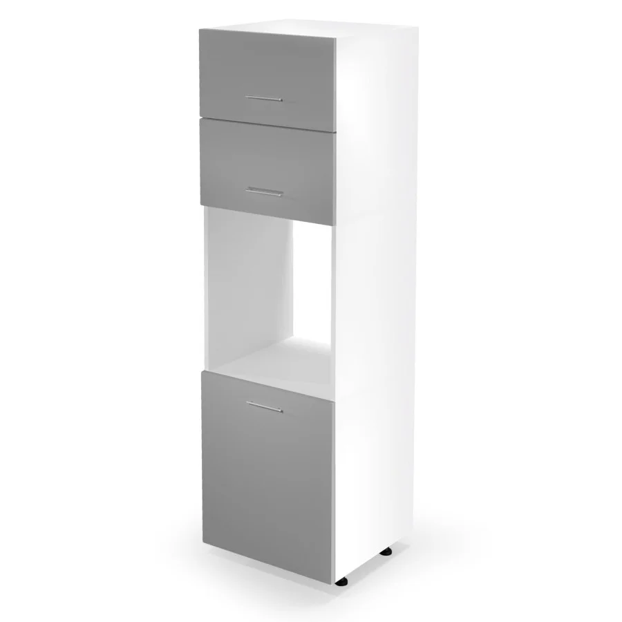 High lower cabinet VENTO DP-60/214, light gray order